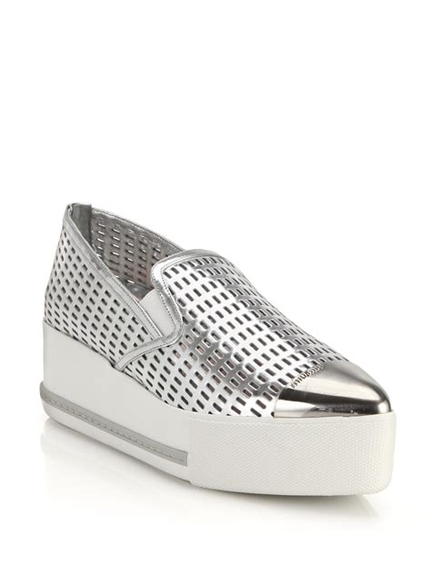 miu miu cap toe platform|mini miu sneakers.